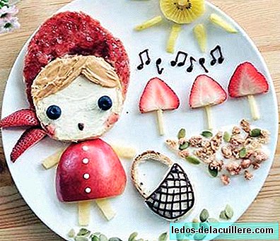 Beautiful dishes decorated to make your kids: they can not resist