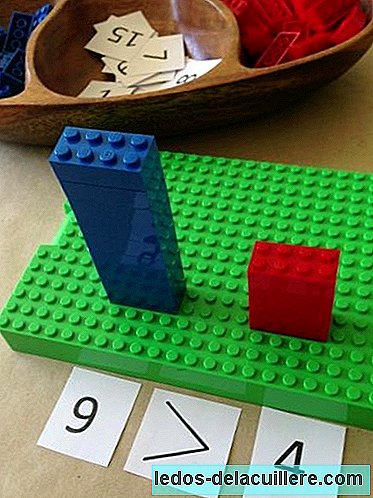 First notions of mathematics with Lego blocks
