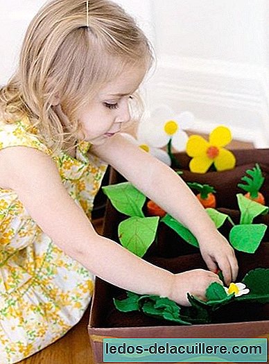 Projet de bricolage: créer un jardin en feutre pour votre petit