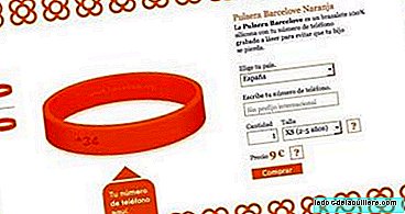 Barcelove bracelet in case the child gets lost