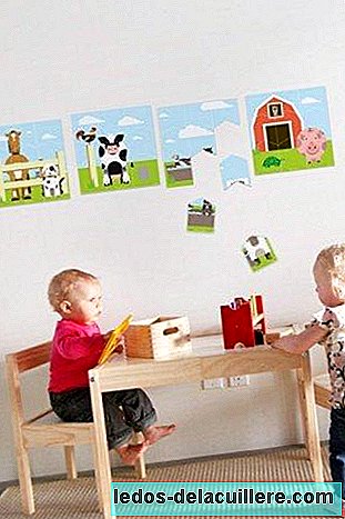 Quebra-cabeças de parede para o quarto das crianças