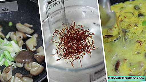 Recette de risotto simple aux champignons safran