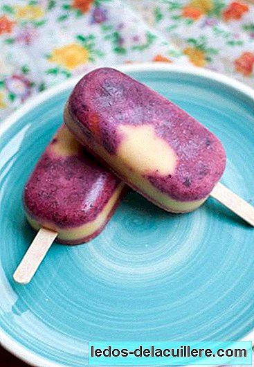 Recette d'été: sucettes glacées à la pêche et à la mangue avec yaourt