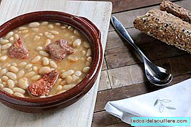Simple white bean recipe with marinated meat