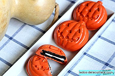 Receitas de Halloween: Oreo recheadas de abóboras de chocolate