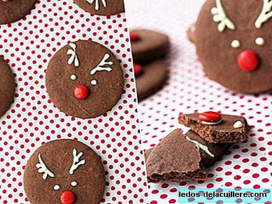 Christmas recipes to make with children: Chocolate reindeer cookies