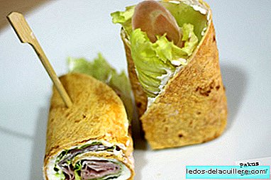 Recipes for back to school: the most rolled sandwiches