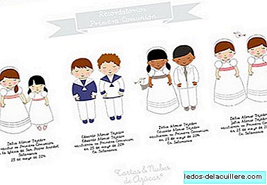Personalized reminders (and more details) for First Communion, with Tarts and Clouds