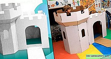 Christmas gifts: a cardboard castle to decorate