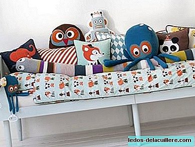 Renew with cushions: a fun touch for the children's room