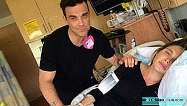 Robbie Williams shares on Twitter the birth of his wife