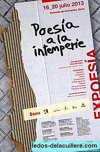 The sixth edition of Expooria de Soria called Outdoor Poetry is celebrated