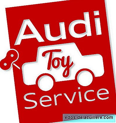 If your child has a broken stroller that you don't want to throw away, at Audi Toy Service they give you the solution