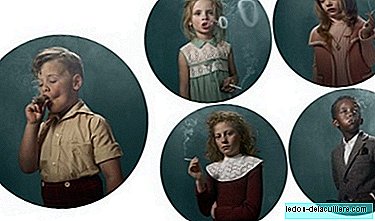 Crianças de fumo, fotografias de crianças fumando