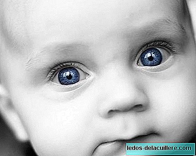 On the origin of blue eyes