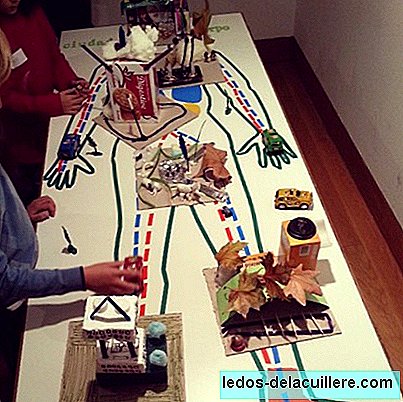 चाइनीज आर्किटेक्ट मा यांसॉन्ग की प्रदर्शनी पर आधारित ICO संग्रहालय में बच्चों की कार्यशाला