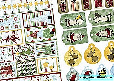 Utskrivbare julekort, etiketter og klistremerker
