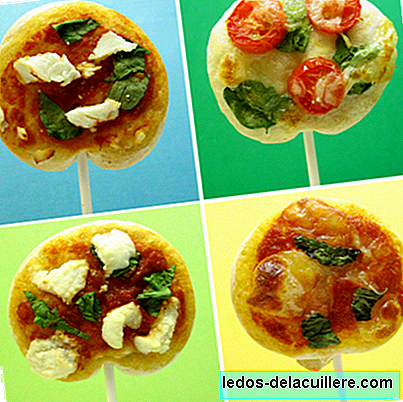 Do you dare with these pizza lollipops for a children's snack?