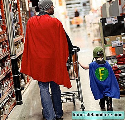 Alla föräldrar är superhjältar för sina barn