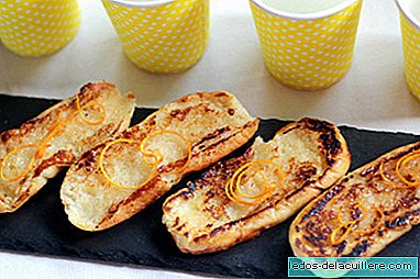 Special frying torrijas for children. Recipe