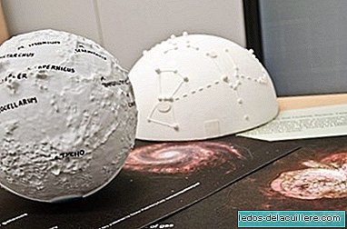 A touch of the universe for children with visual impairments to approach astronomy