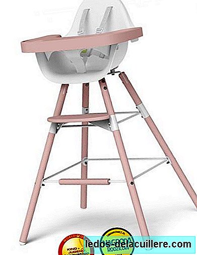 Highchair Evolu2, the evolutionary highchair that grows with the baby
