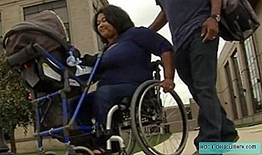 Seorang pelajar membuat ciptaan supaya seorang ibu dalam kerusi roda dapat berjalan dengan bayi