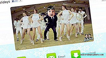 En video av sønnen din som danser Gangnam Style