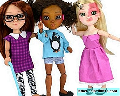 A company designs dolls that have scars and use hearing aids