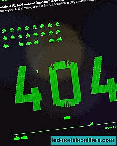Uma página na Internet mostra um erro 404 e permite que os marcianos joguem por um tempo
