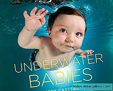 Zemūdens mazuļi, skaistas zemūdens mazuļu fotogrāfiju sērijas
