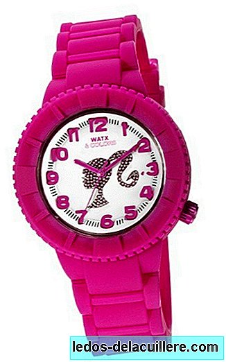 Watx and colors presents Lady and Girls with a Barbie watch to share