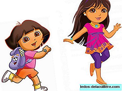En Dora the Explorer groeide op en werd een "mode" meisje