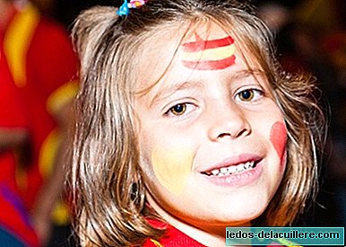 E a Espanha venceu o Euro 2012 e crianças felizes