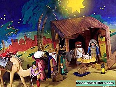 Toy nativity scenes