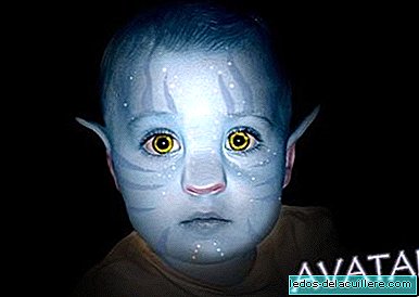 How to make your baby an Avatar Na'vi with Photoshop (II)