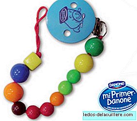 Beware of the pacifier holder that Danone gave