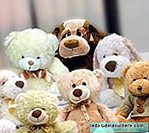 Caring for a stuffed puppy can relieve stress in young children who have suffered a traumatic situation