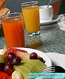 Ontbijt en keuren goed ... probeer het ontbijt, nieuwe campagne om het ontbijt bij kinderen te promoten