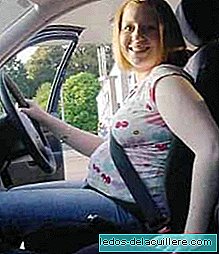 O cinto de segurança do carro não prejudica o feto