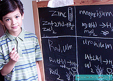 The youngest chemist in the world, with 6 years did his first chemistry exam