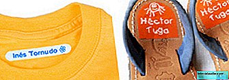 Etiquetas para marcar roupas, sapatos e uniformes
