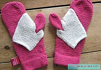 Two-in-one gloves for parents and children
