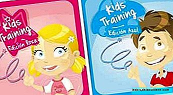 Kindertraining für Nintendo DS, pink und blau