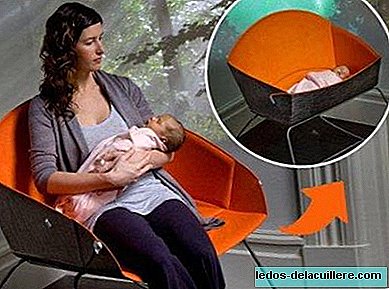 Koo, the mini cradle that becomes a rocking chair