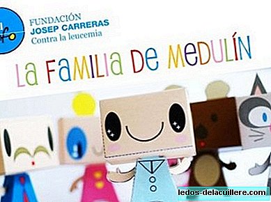 A família Medulín, bonecas recortadas para leucemia