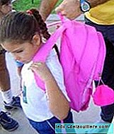 Beg sekolah dan belakang kanak-kanak, beberapa petua