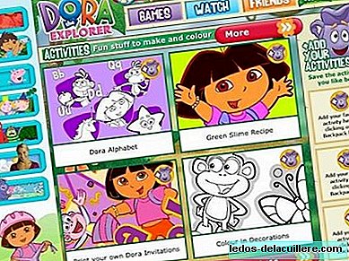 „Dora La Exploradora“ internetinės svetainės