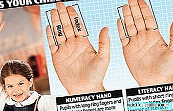Children with the ring finger longer than the index are better in math