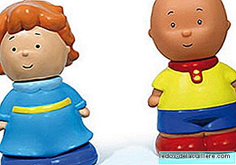 The characters of Caillou to give at Christmas